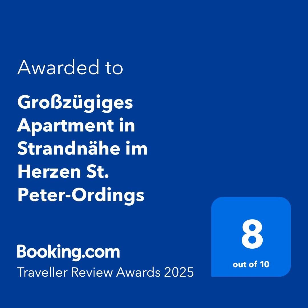 Grosszuegiges Apartment In Strandnaehe Im Herzen St. Peter-Ordings Санкт Петер-Ординг Екстериор снимка